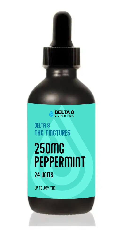 250MG Peppermint Delta 8 Tincture