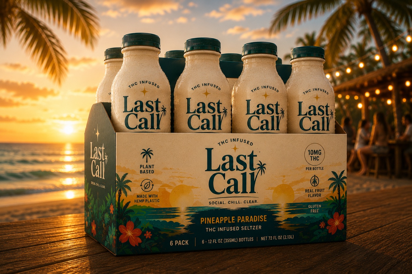 Crescent 9 vs Last Call THC beverage comparison